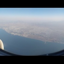 Eine Stadt an der Küste vom Oman